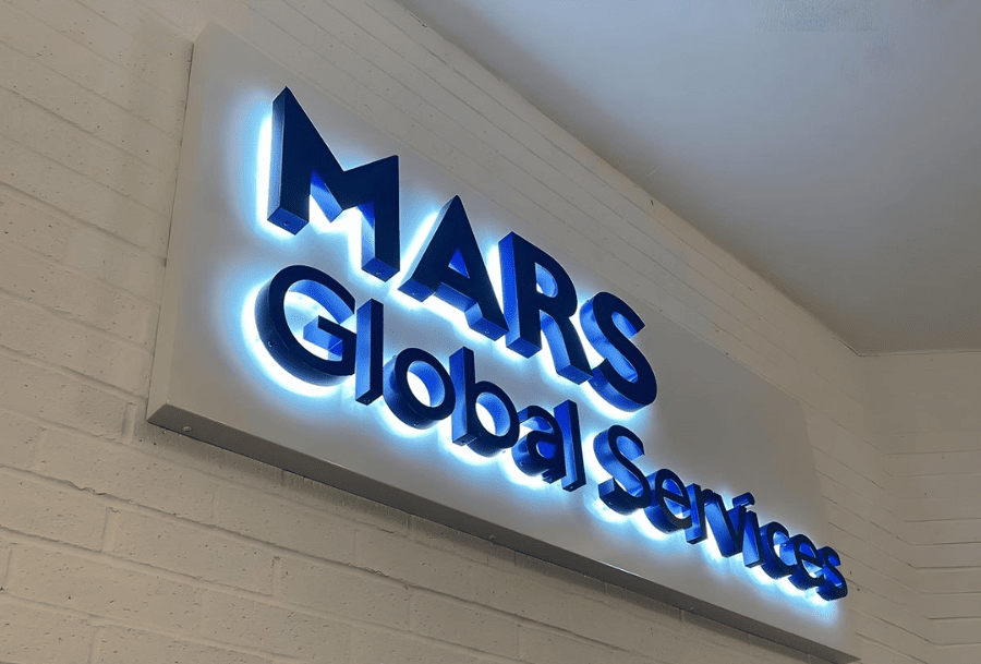 3d letter sign board