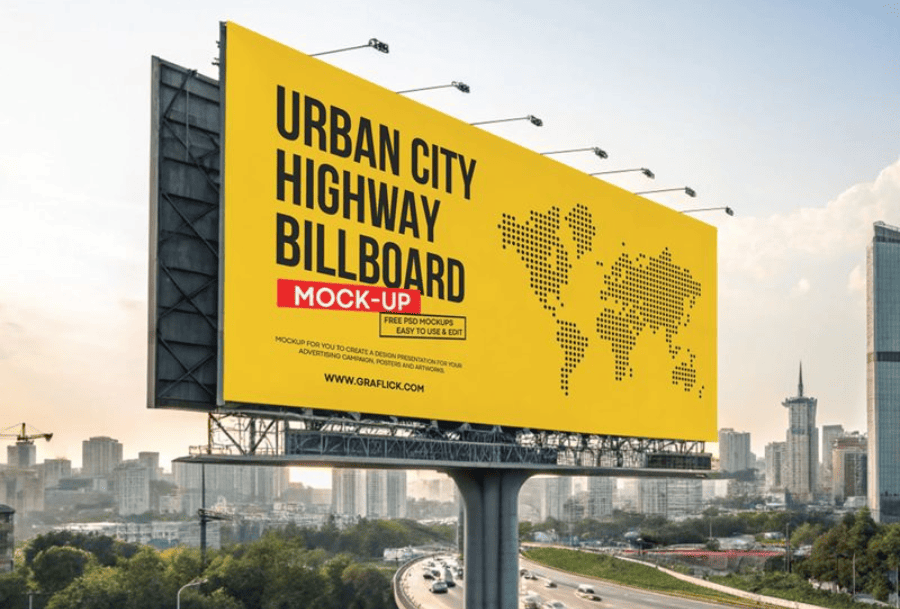 Signboard in Dubai