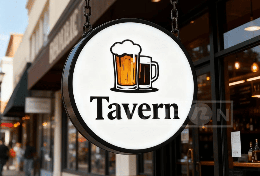 restaurants signboard