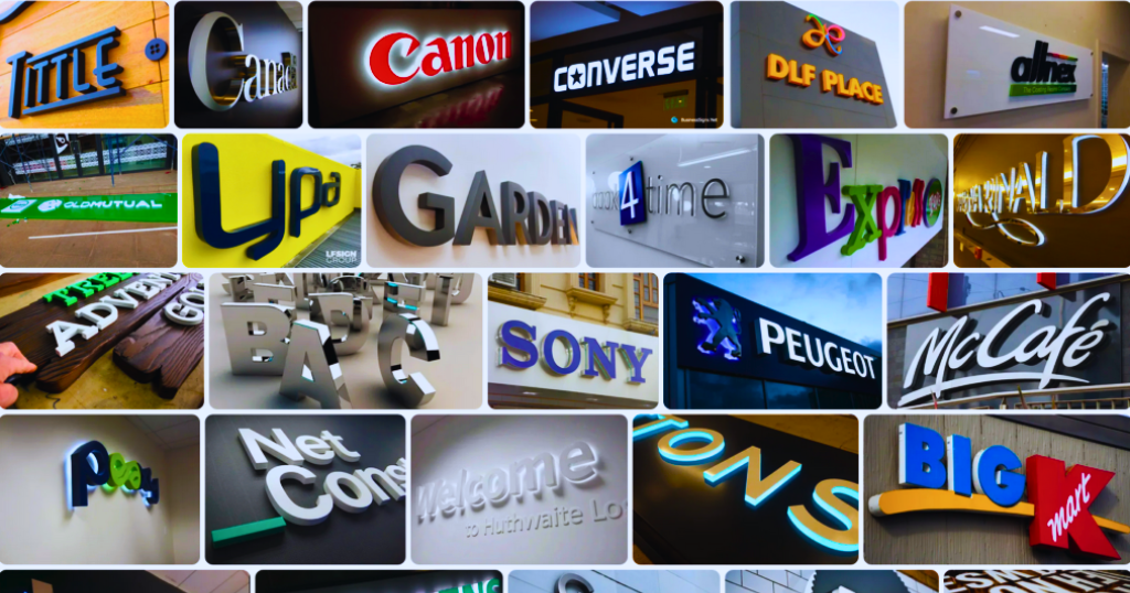 3D Signboard